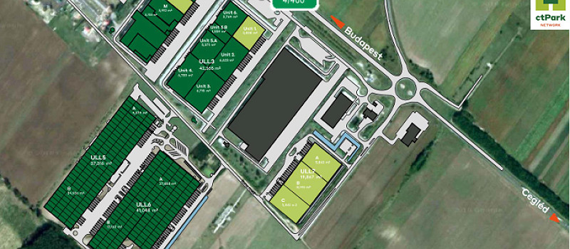 WAREHOUSES FOR RENT IN ÜLLŐ – ULL