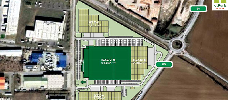 WAREHOUSES FOR RENT IN SZOMBATHELY – SZO